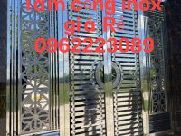cửa cổng inox giá rẻ 0962223089